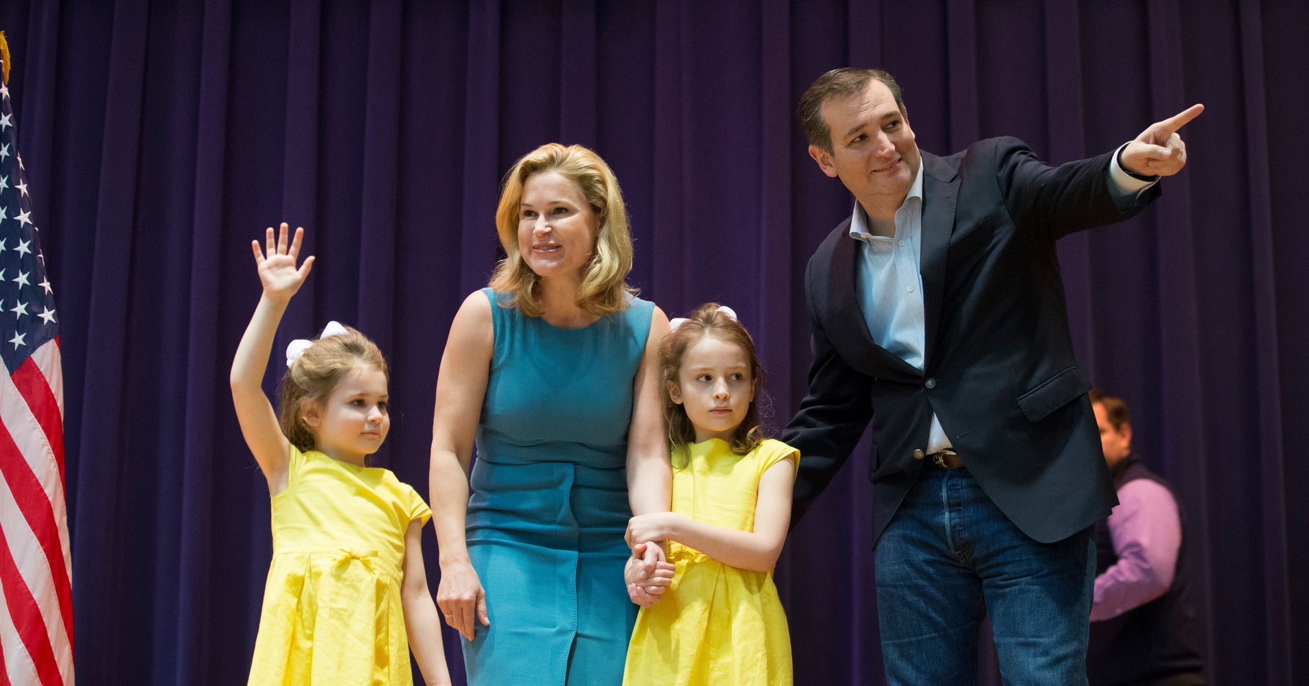 Ted Cruz Brings Daughters To Meet Donald Trump, Who Insulted Their