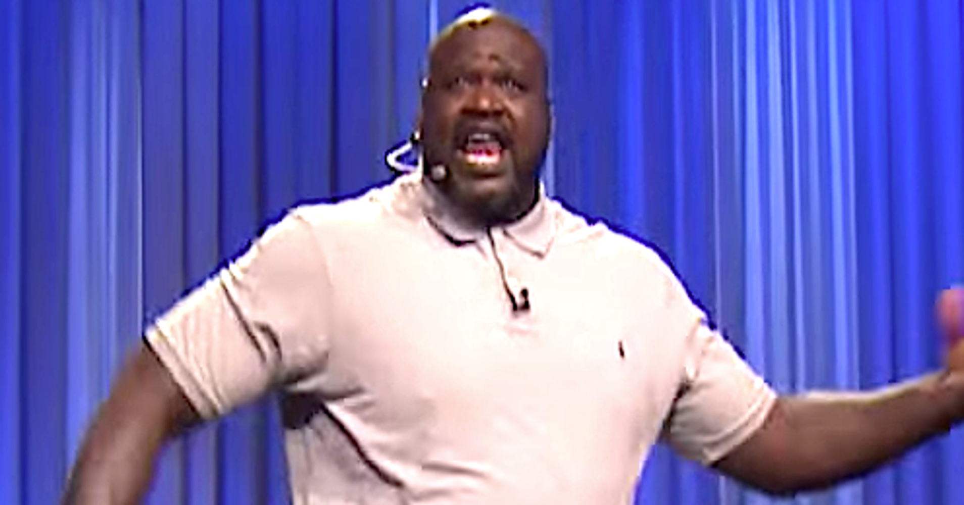 Shaq Attacks The Mic In Epic Lip Sync Battle With Jimmy Fallon | HuffPost