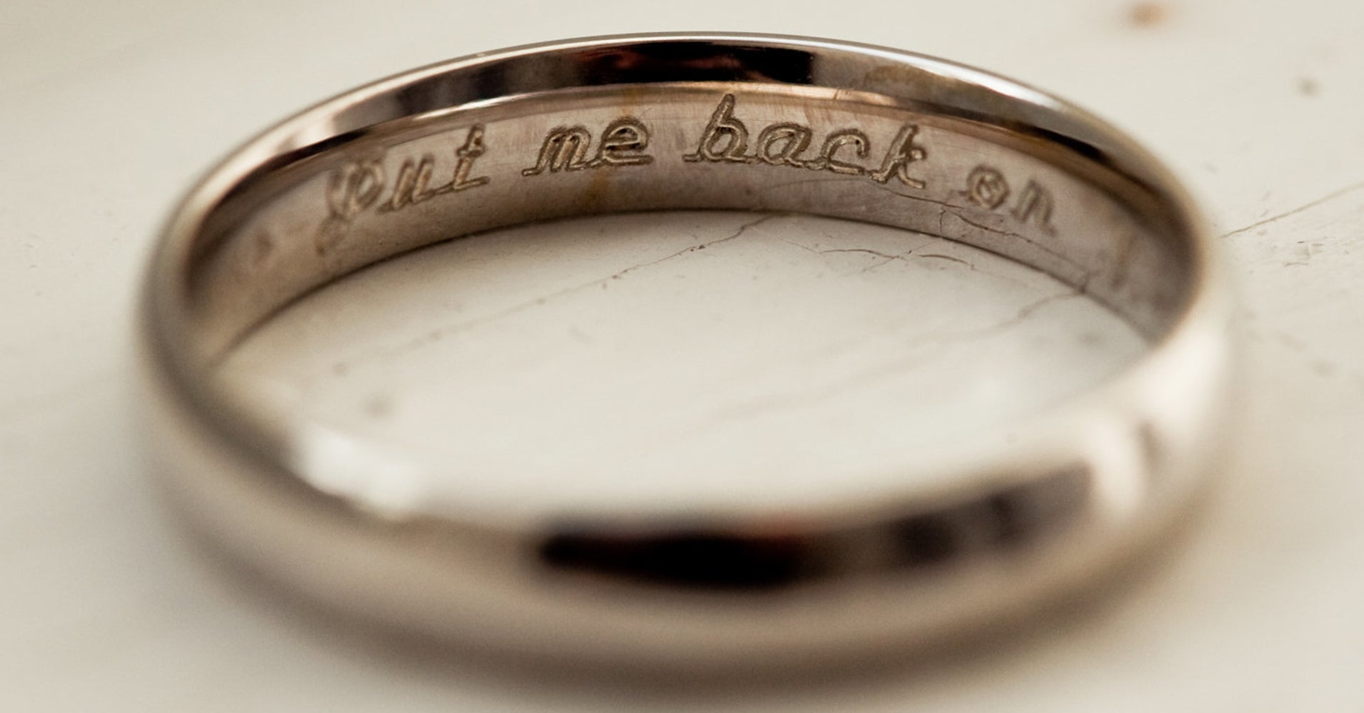 10 Cheeky Wedding Ring Engravings That Speak Volumes HuffPost