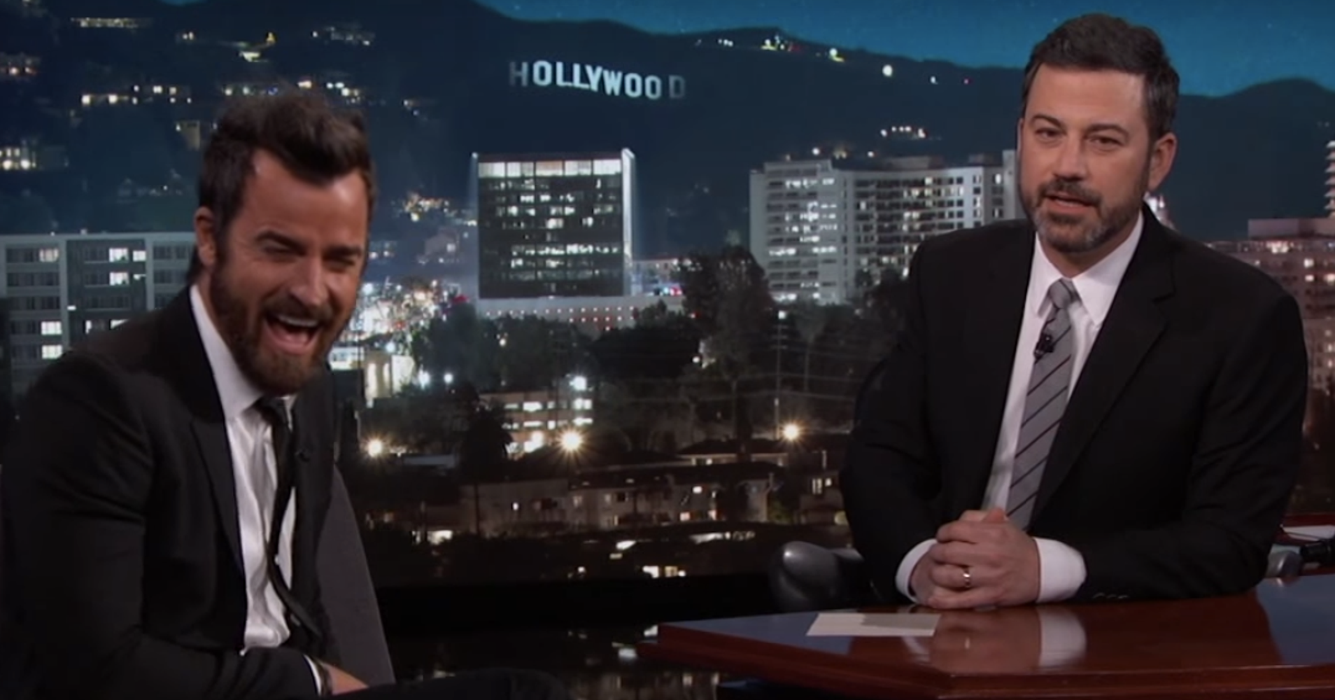 Jimmy Kimmel And Jennifer Aniston Team Up To Prank Justin Theroux - HuffPost