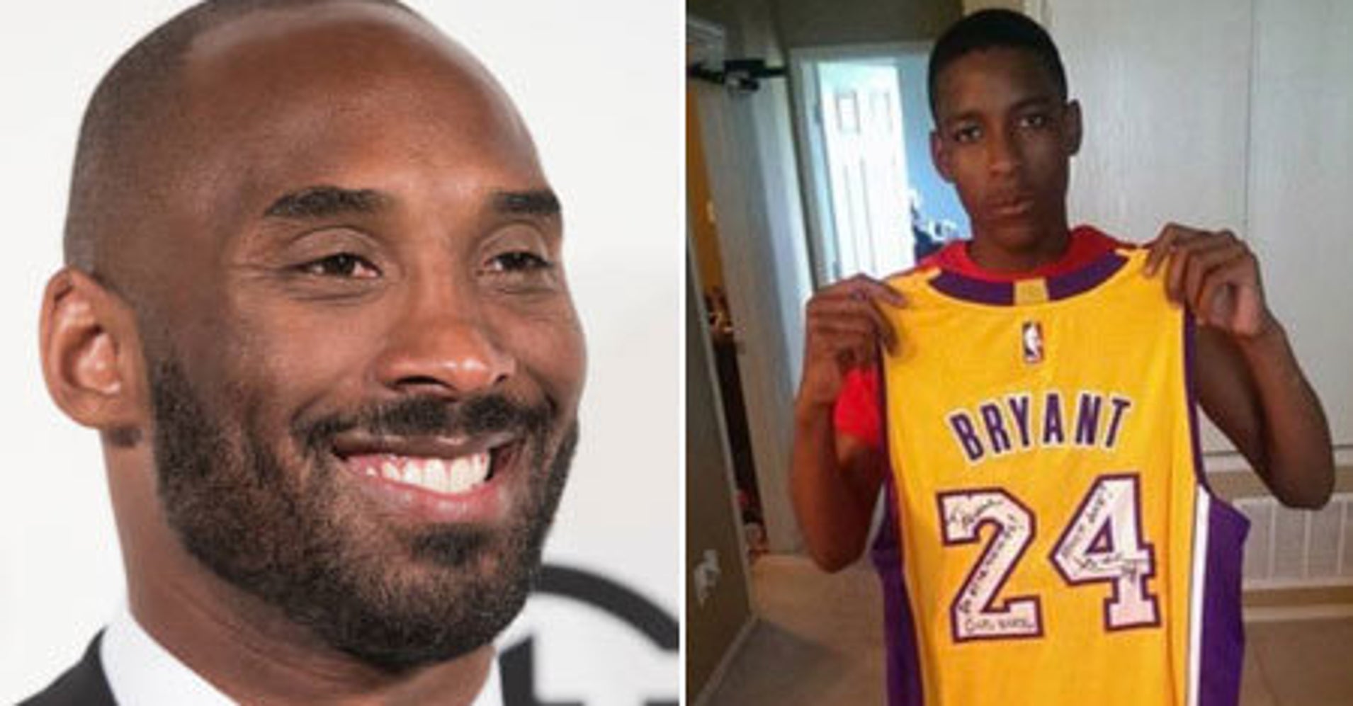 Kobe Bryant Gives Jordan Edwards' Brother A Special Birthday Surprise - HuffPost