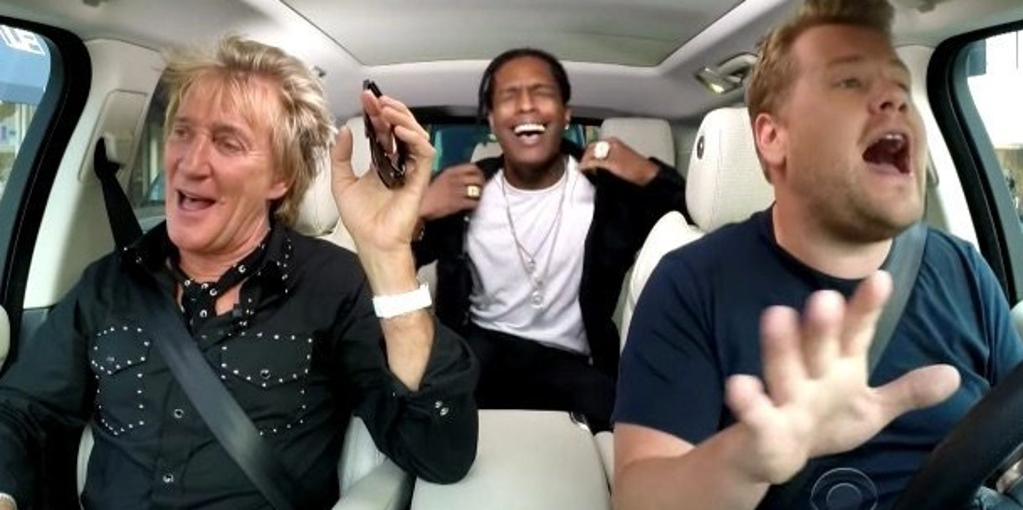 Rod Stewart Sings Karaoke To Rod Stewart Songs With AAP Rocky And