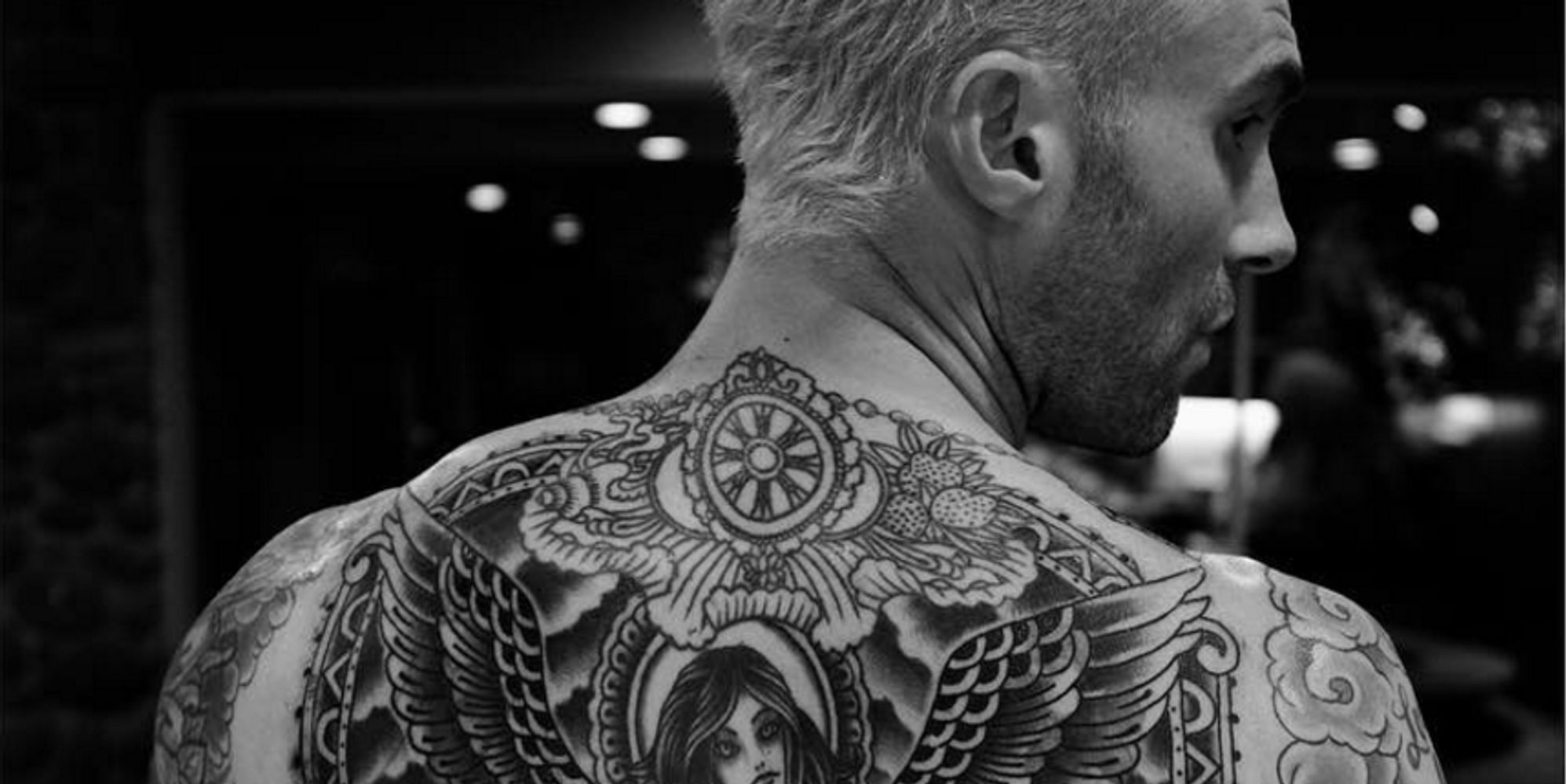 Adam Levine's Massive Back Tattoo Is A Mythological Work Of Art | The