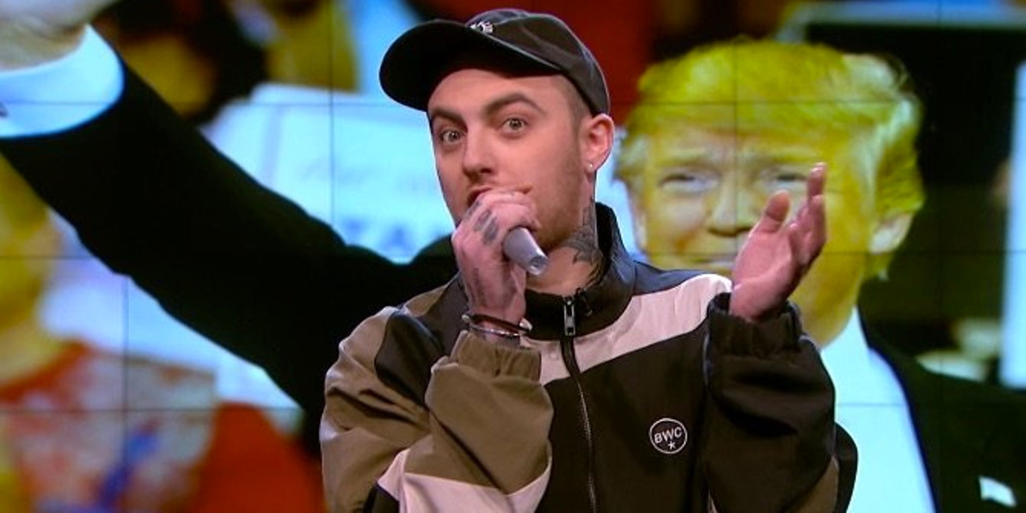 Mac Miller Totally Destroys Donald Trump On 'The Nightly Show' | HuffPost US Mac Miller Totally Destroys Donald Trump On 'The Nightly Show' | HuffPost US