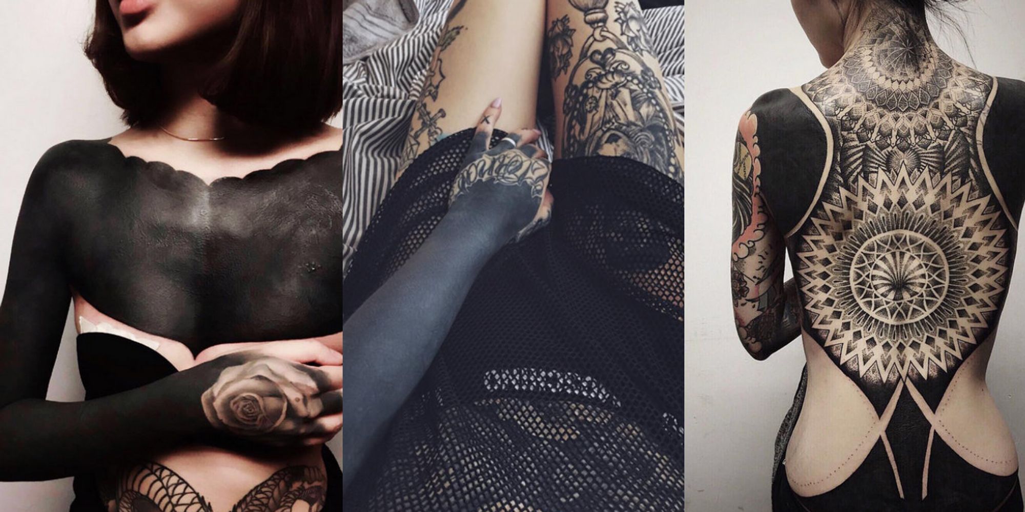 Blackout Tattoos Are The Most Extreme New Body Art Trend Huffpost Uk