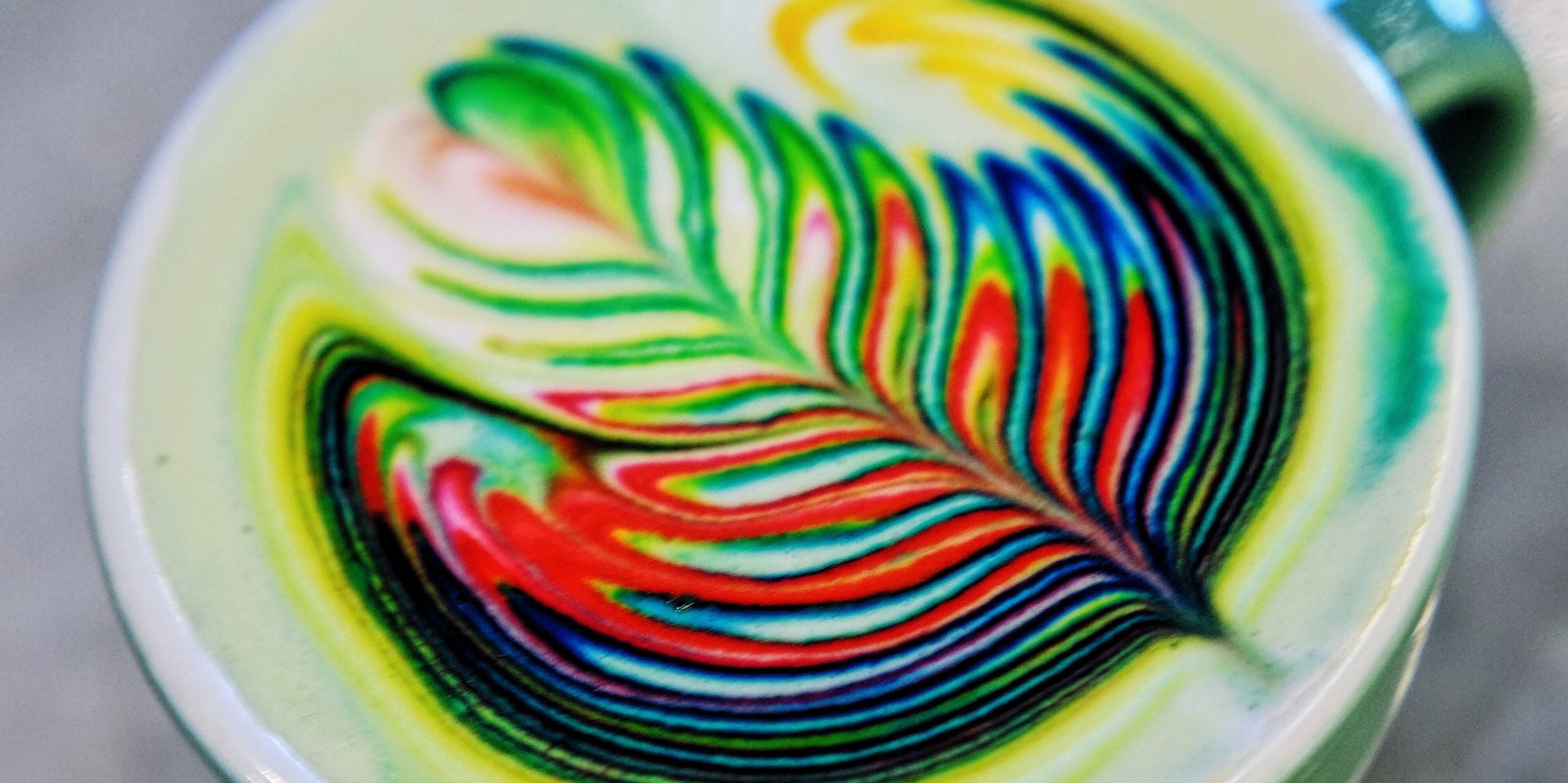 Rainbow Coffee Is What Unicorns Drink For Breakfast The Huffington Post