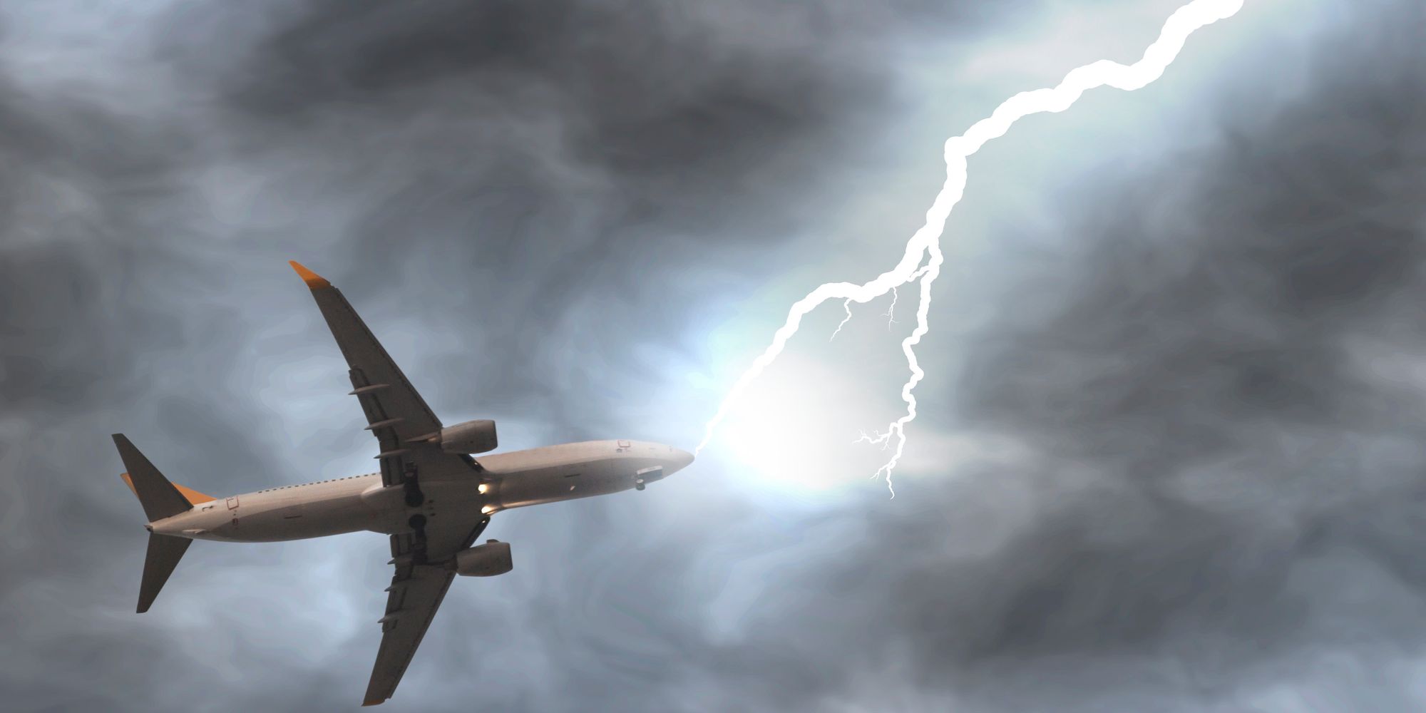 Watch What Happens When A Plane Gets Struck By Lightning The