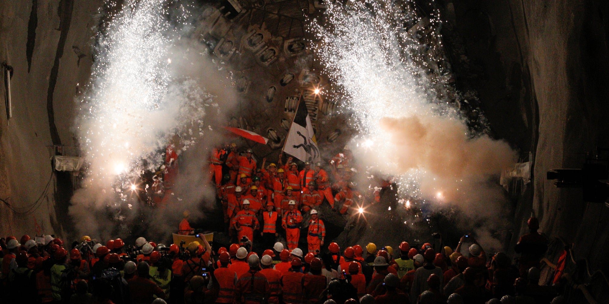 Gotthard Base Tunnel Opens In Swiss Alps The World's Longest Tunnel HuffPost UK