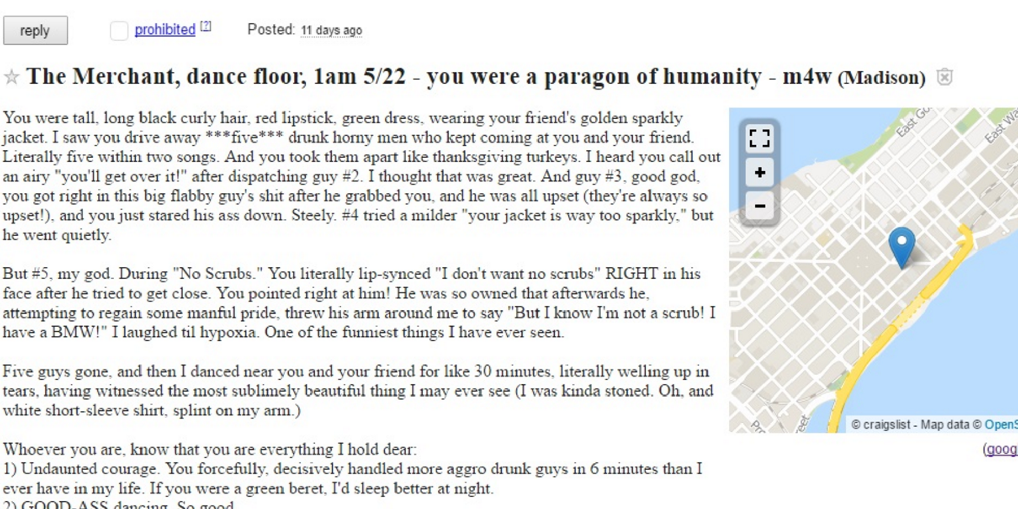 This Craigslist Missed Connection Is Delightfully Feminist The