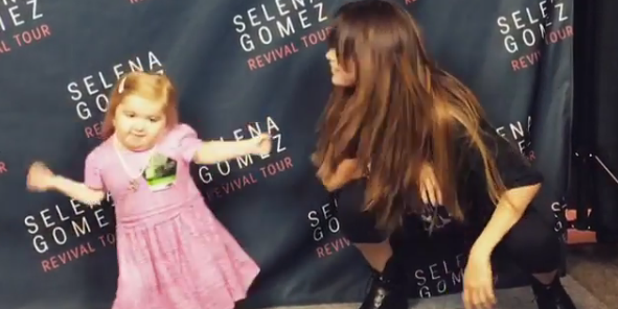 Selena Gomez Has Adorable Dance-Off With 7-Year-Old Who Has Rare Illness - Huffington Post
