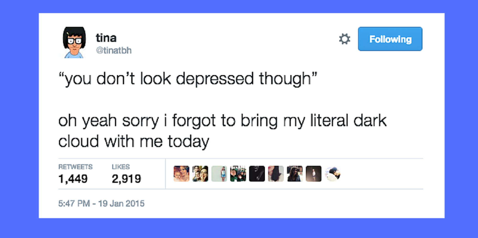 tweets for depression