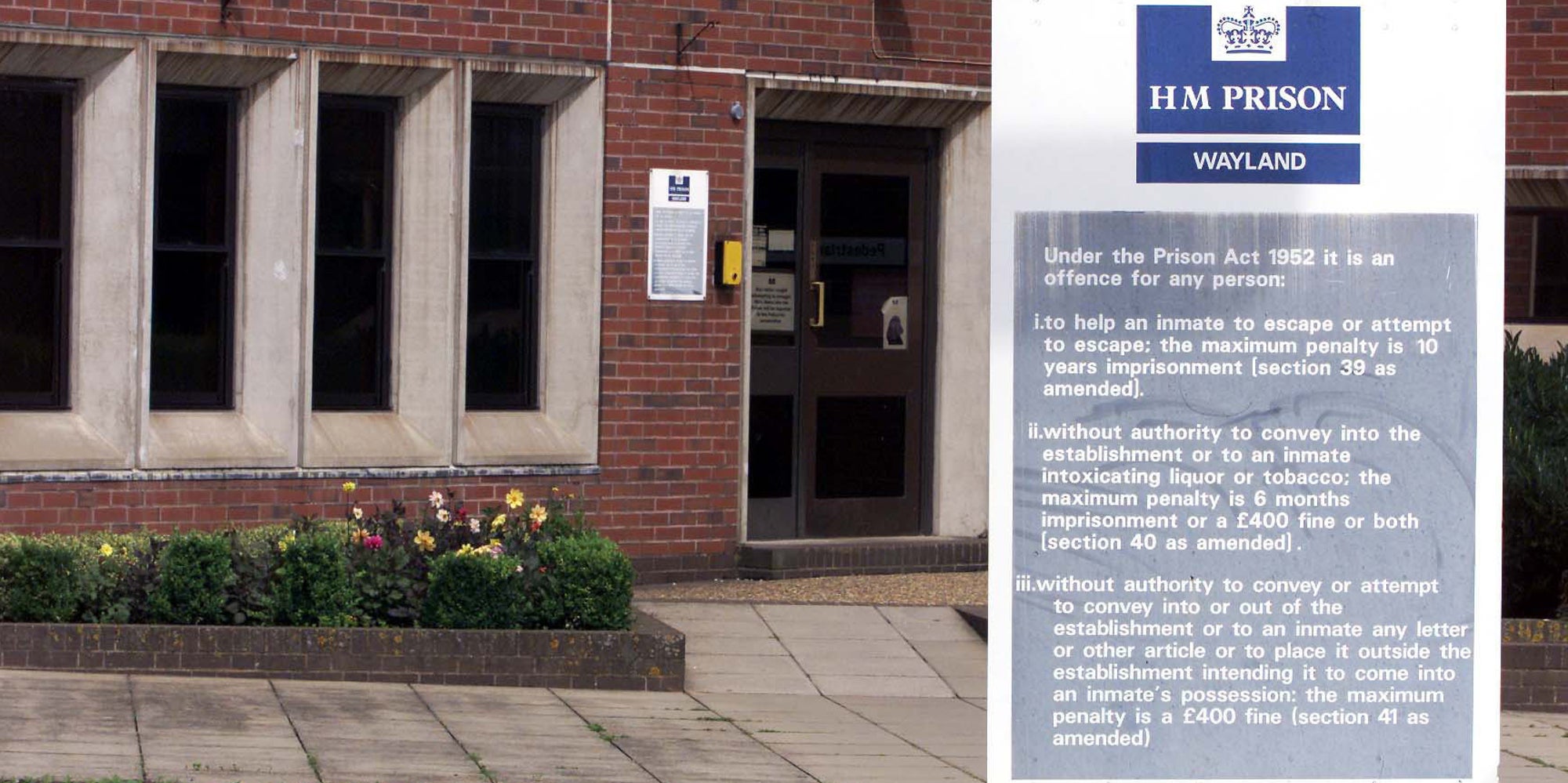 HMP Wayland Prison Governor Paul Cawkwell Attacked In Jail Canteen