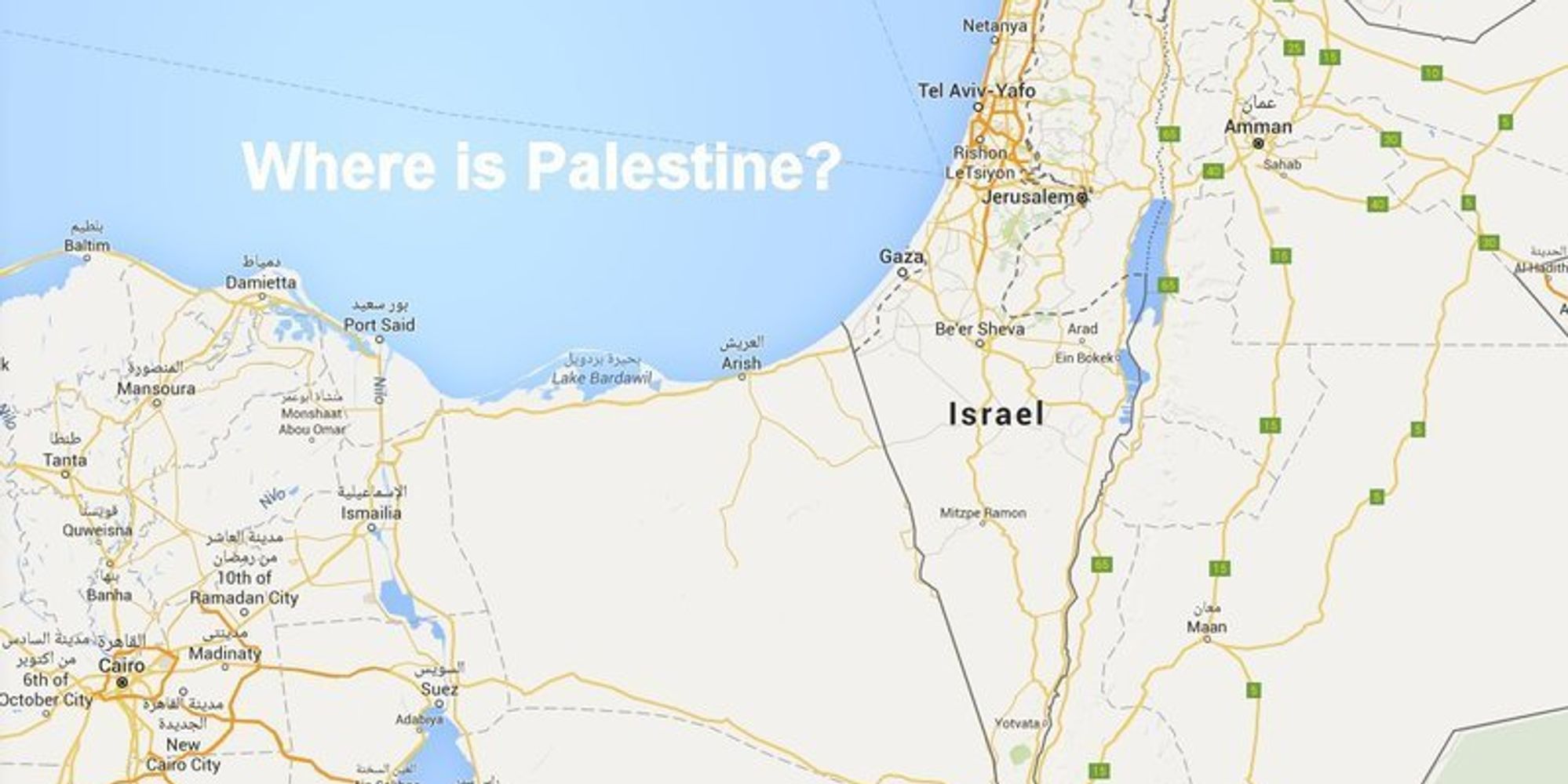 Palestine Removed From Google Maps Claim Journalists But That's Not
