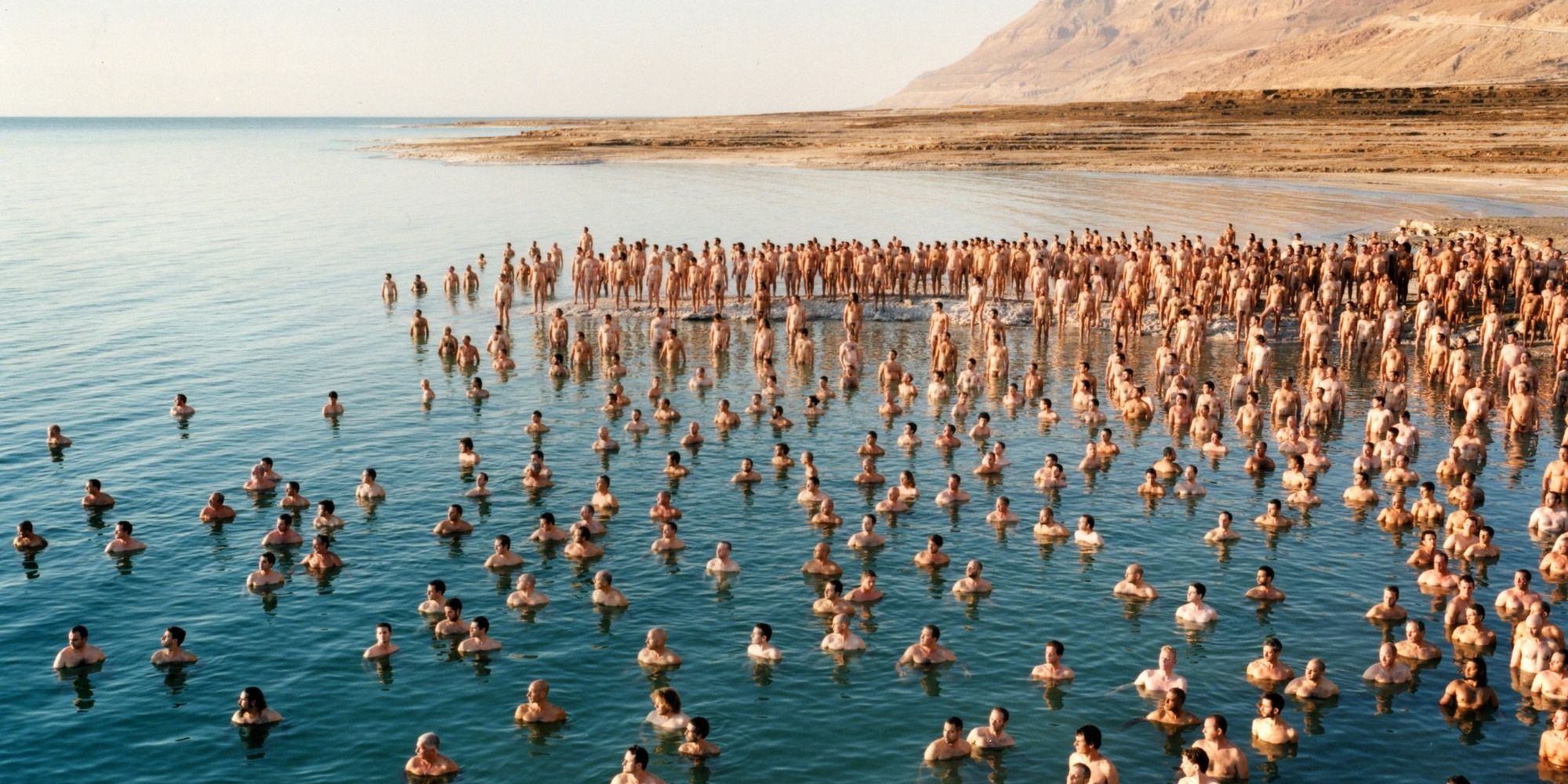 1 200 Israelis Posed Nude At The Dead Sea Which Five Years Later