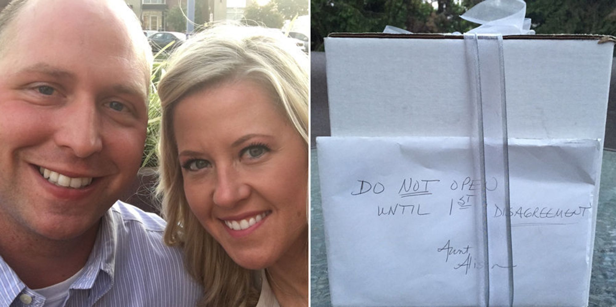 Why This Couple Waited 9 Years To Open A Wedding Gift