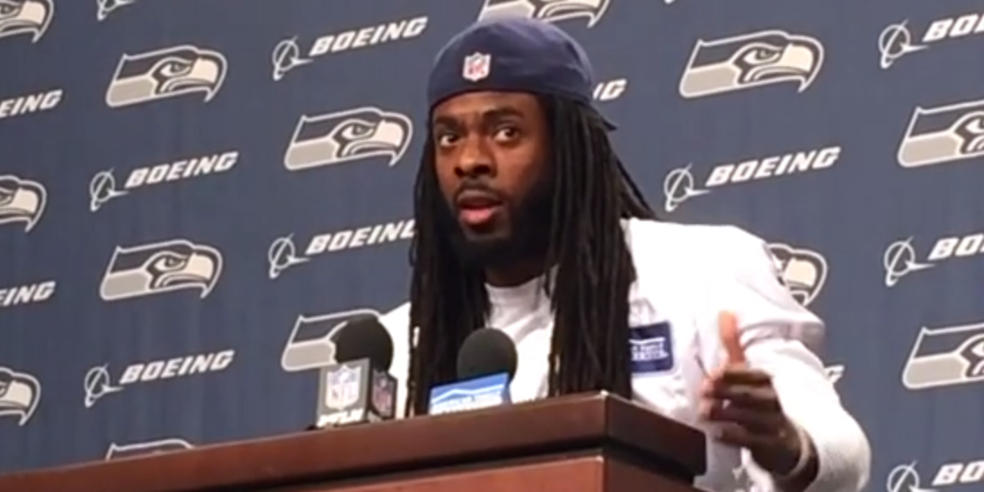 Richard Sherman Wants To Talk About Police Shootings, Not The Game - Huffington Post