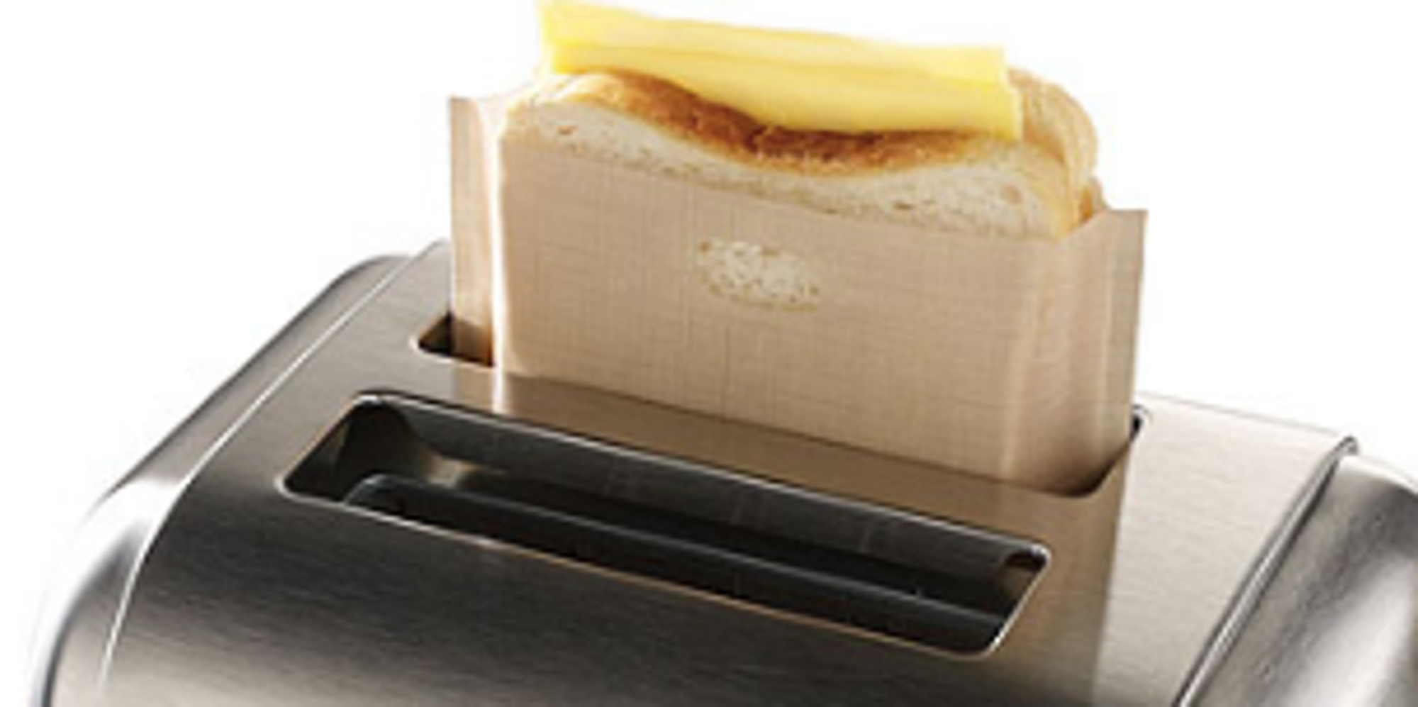 This Brilliant Teflon Bag Turns Your Toaster Into A Grilled Cheese