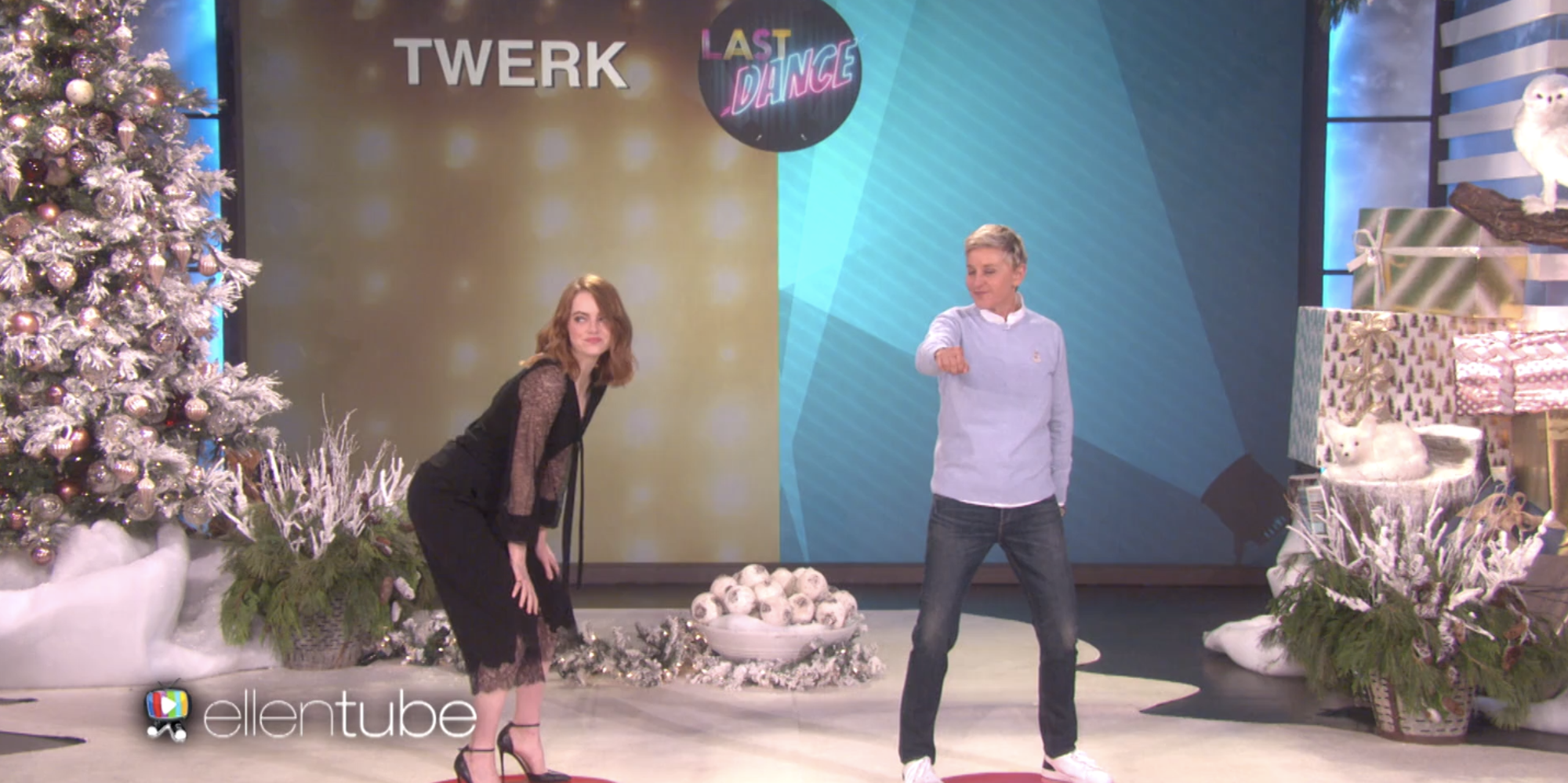 We'd Give This Ellen DeGeneres And Emma Stone Dance-Off An Easy A - Huffington Post