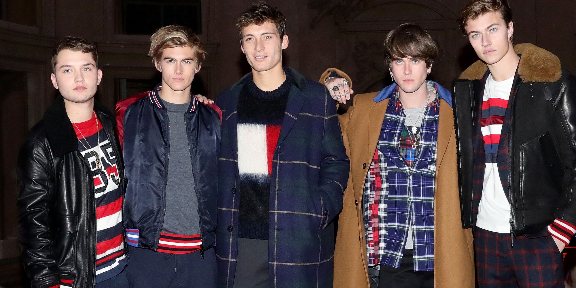 Jude Law, Cindy Crawford And Daniel Day-Lewis' Sons Model For Tommy Hilfiger At Florence Presentation - Huffington Post UK