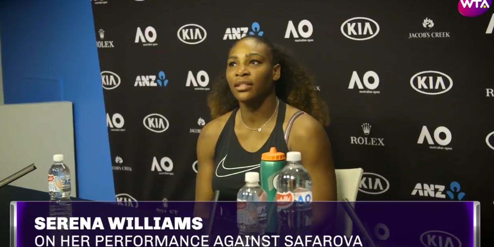 Serena Williams Gracefully Shuts Down Reporter's Critique Of Her Game - Huffington Post