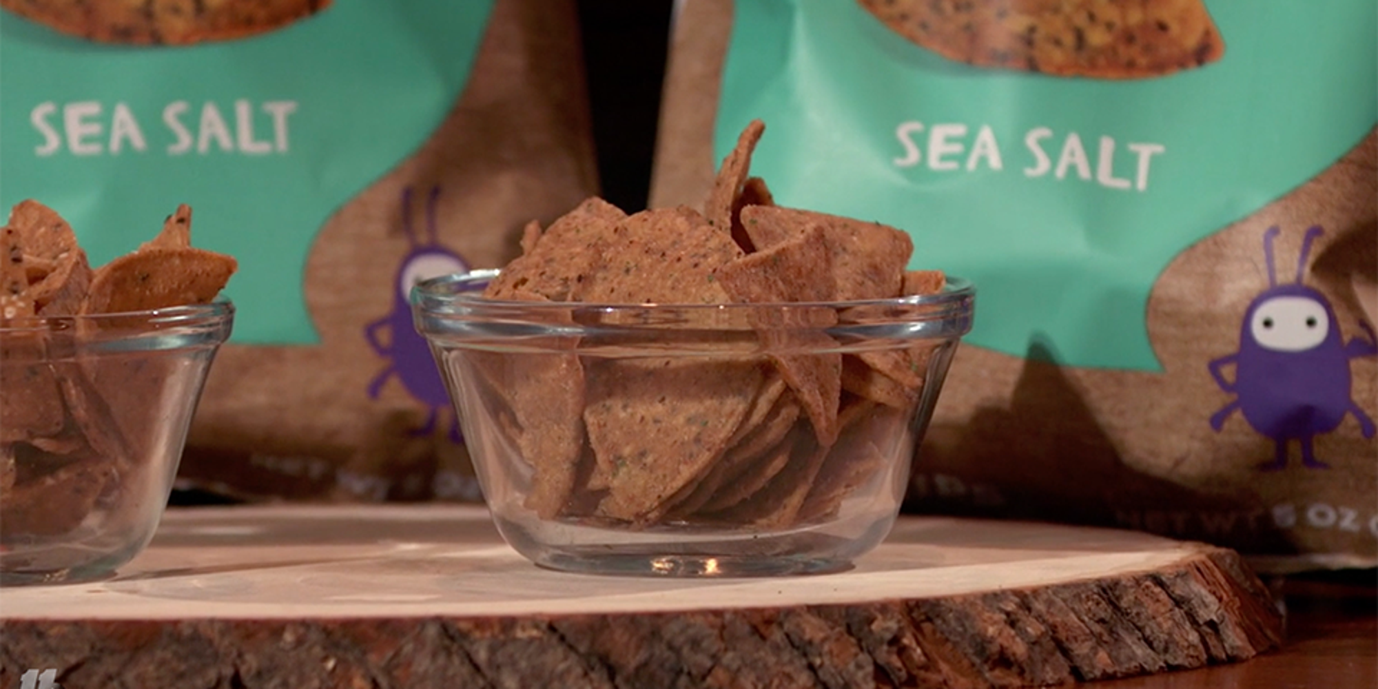 Delicious Cricket Corn Chips Pitched on Shark Tank Chirps The