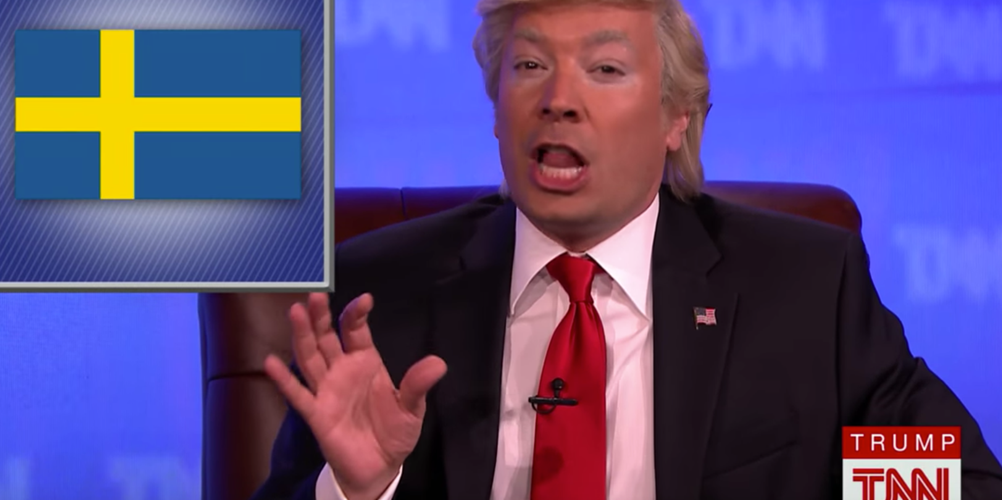 Jimmy Fallon Imagines What A Donald Trump TV Network Would Be Like