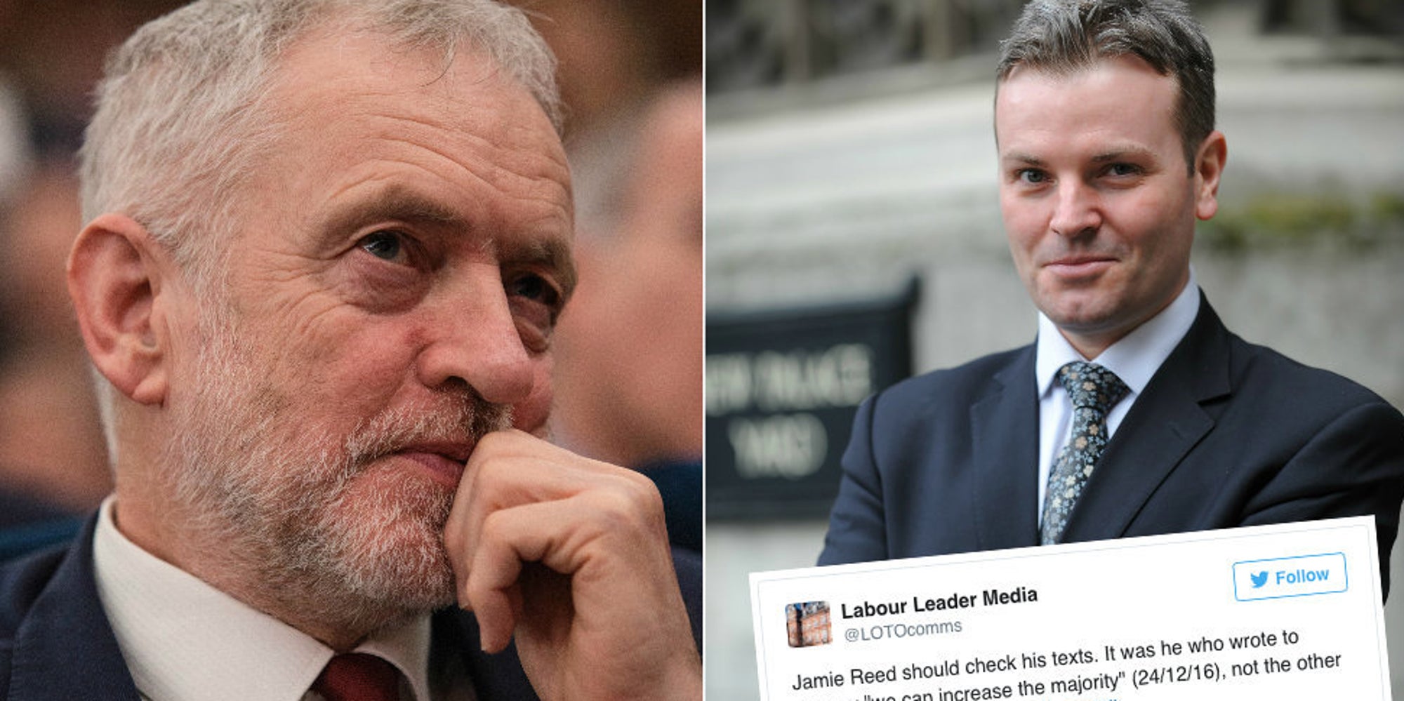 Jeremy Corbyn Media Team Twitter Account Criticised After Public Rebuke Of Former Labour MP