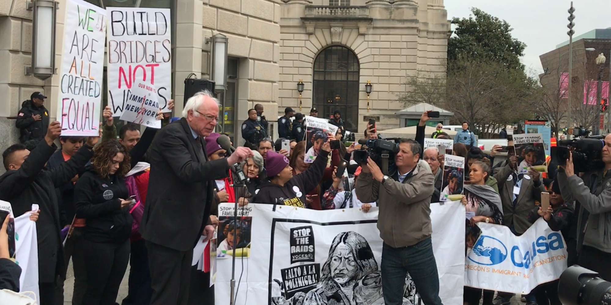Bernie Sanders To Donald Trump: Picking On The Undocumented Doesn’t Make You Tough