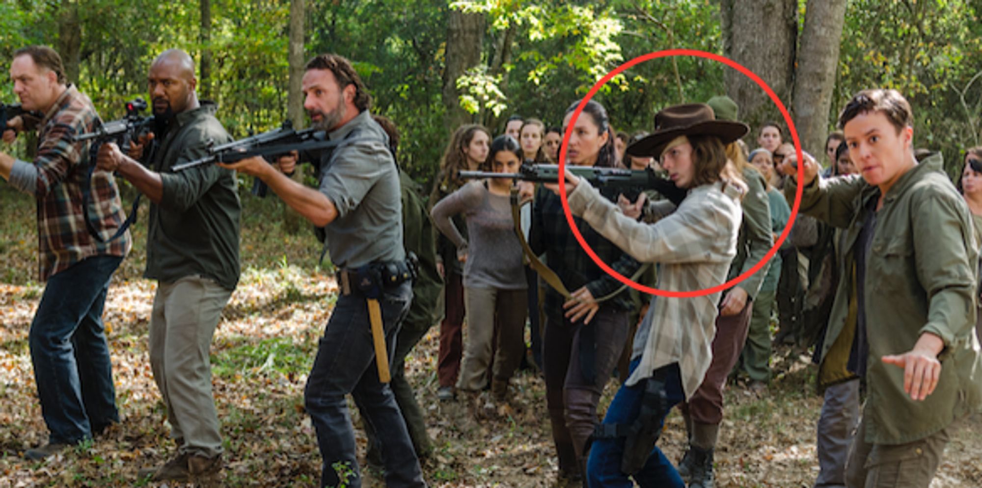 'The Walking Dead' Fans Think They've Spotted An Eye-Opening Error - Huffington Post