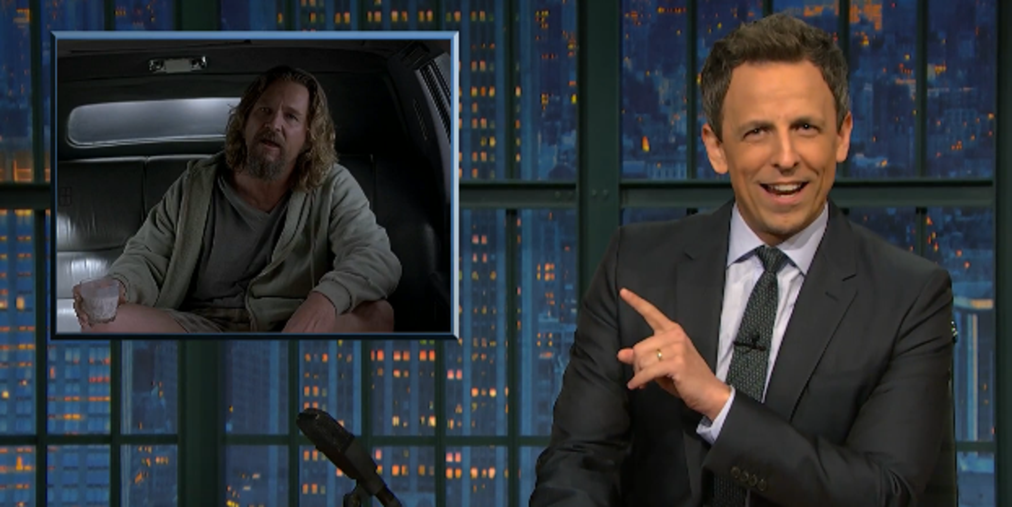 Seth Meyers Claims Donald Trump Is 'The Dude' From 'Big Lebowski'