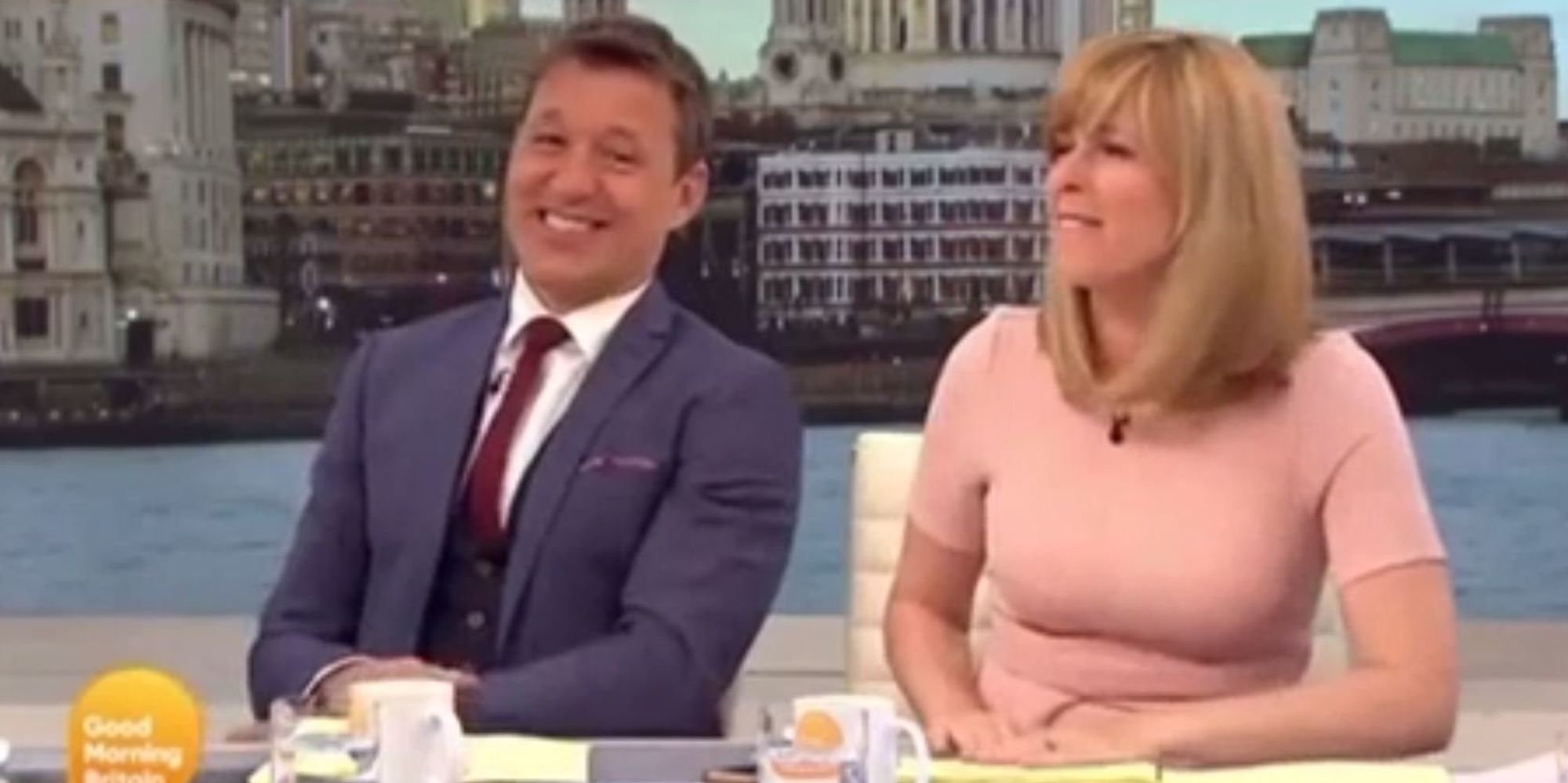 Ben Shephard Shocks Good Morning Britain Co Hosts With Cheeky Swingball Remark To Laura 4315