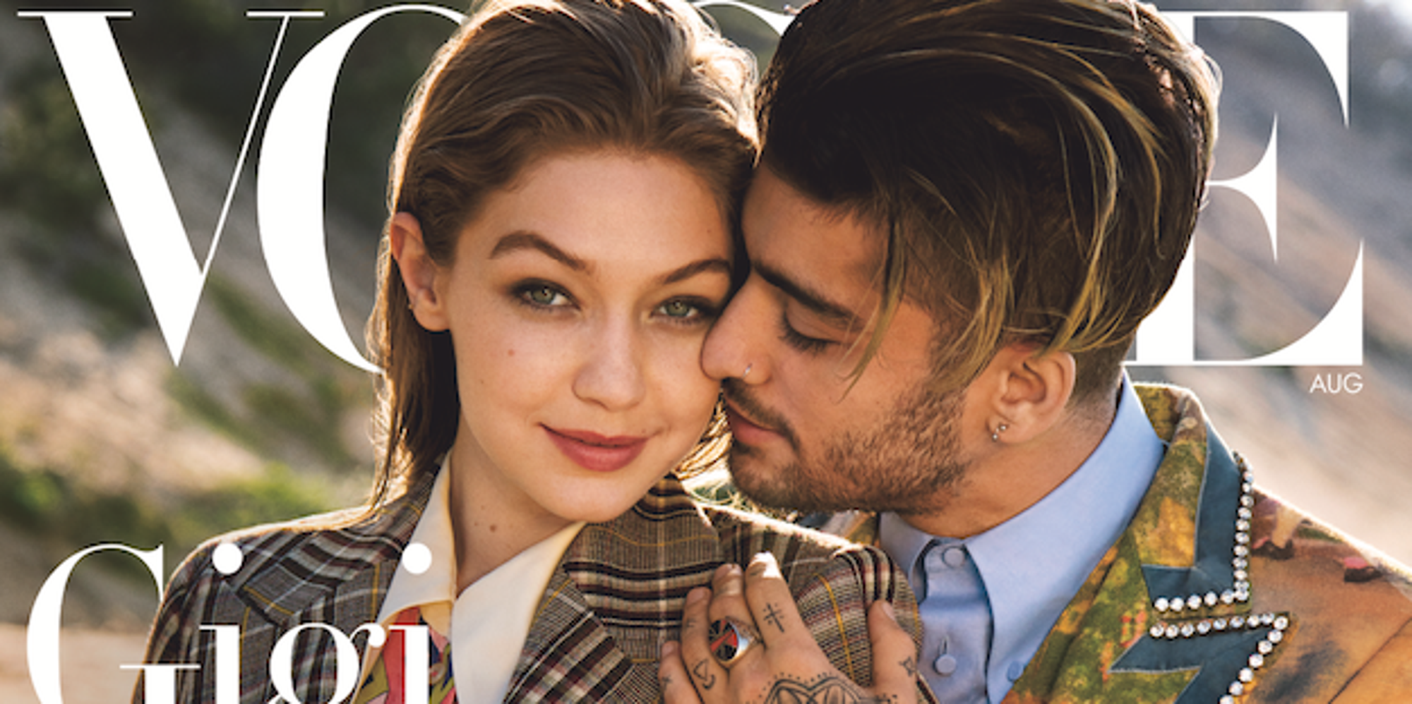Vogue Apologises After Being Criticised For Calling Gigi Hadid And Zayn Malik Cover Story 'Gender Fluid' - HuffPost UK