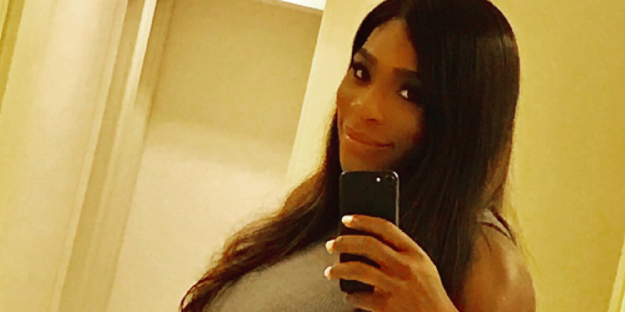 Pregnant Serena Williams Appeals To The Internet For Sleep Advice After Struggling To Get Comfy At Night - HuffPost UK
