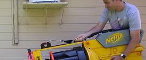 MARK ROBER LARGEST NERF GUN VIRAL VIDEO