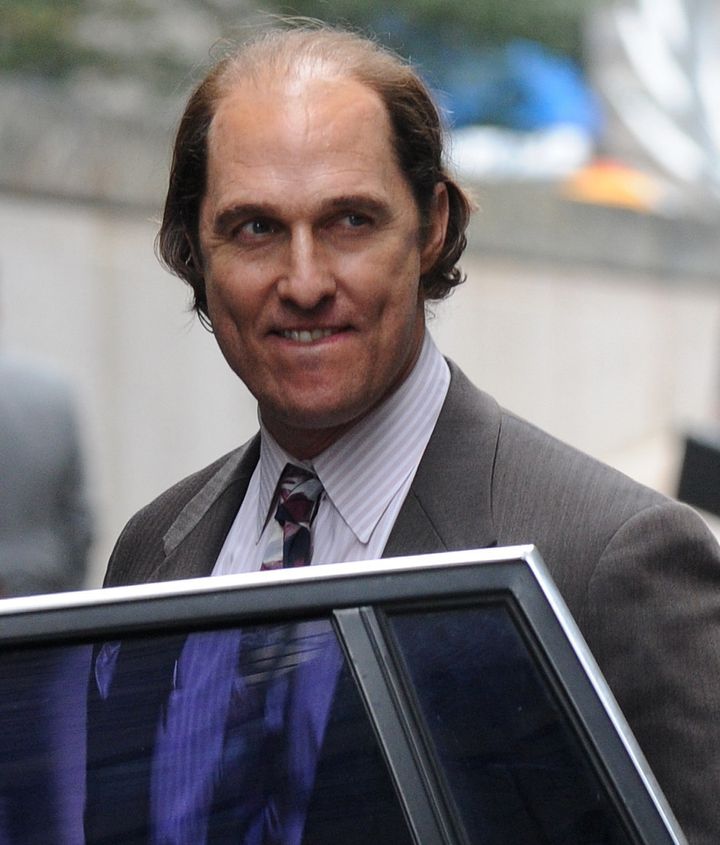 Matthew Mcconaughey Bald Spot