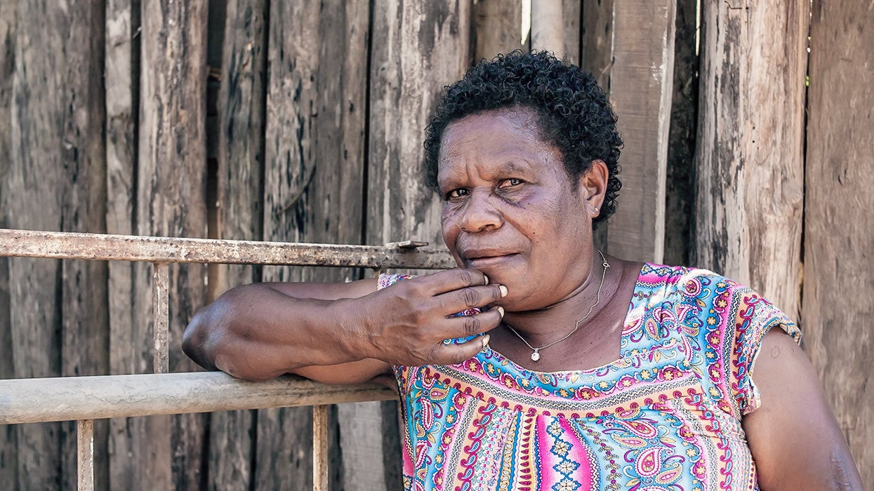 One Woman's Trash… Making Bread In a Stone Baker