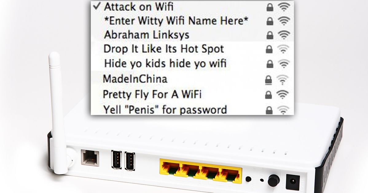 102 Funny WiFi Router Names To Make Your Neighbours Laugh (Or Hate You)