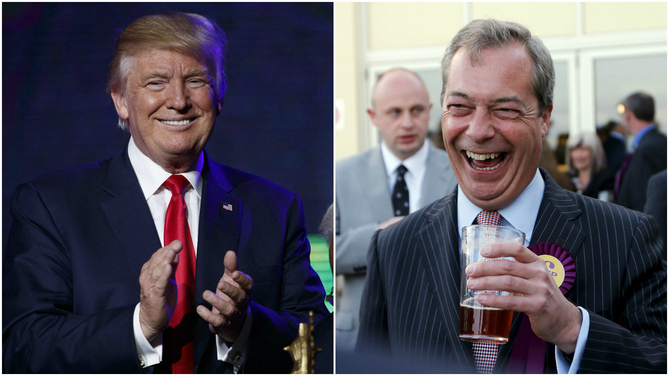 Donald Trump Says Nigel Farage Would Make Great British Ambassador To ...