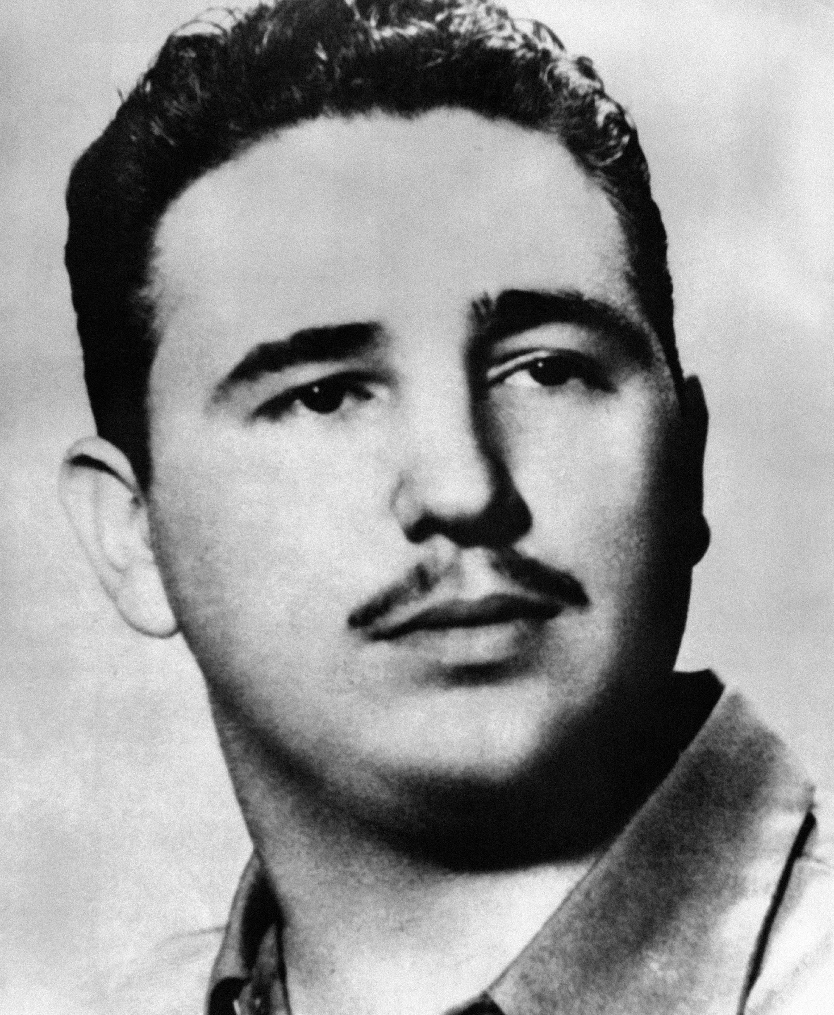 Fidel Castro poses for a portrait in&nbsp;1953.