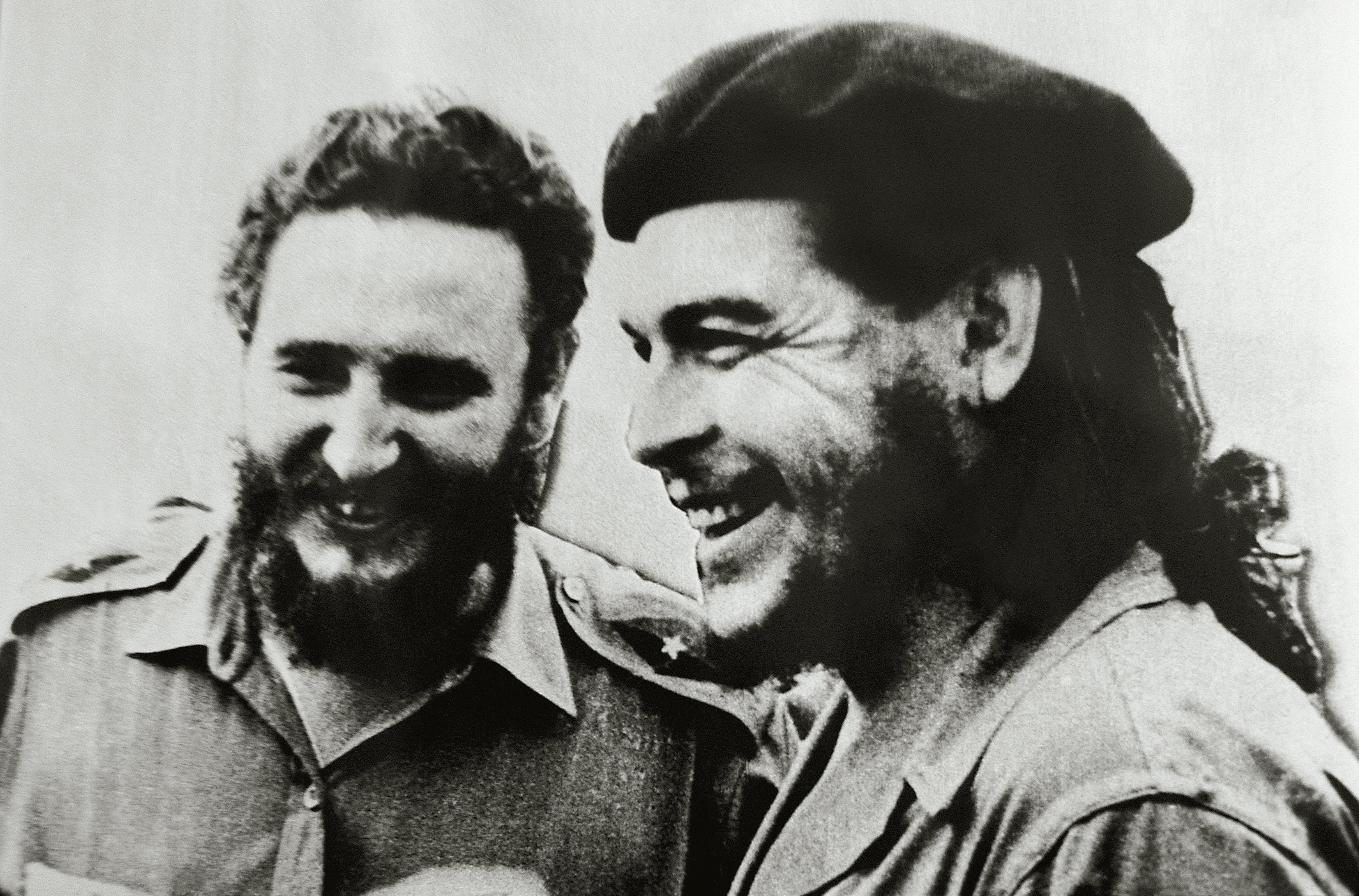 Castro, left, is photographed with&nbsp;Ernesto Rafael Guevara de la Serna, known as Che Guevara.