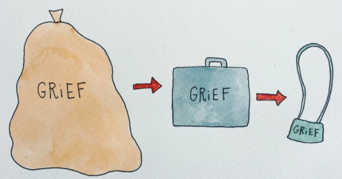 Artist Navigates Grief With Simple Yet Relatable Drawings About Life