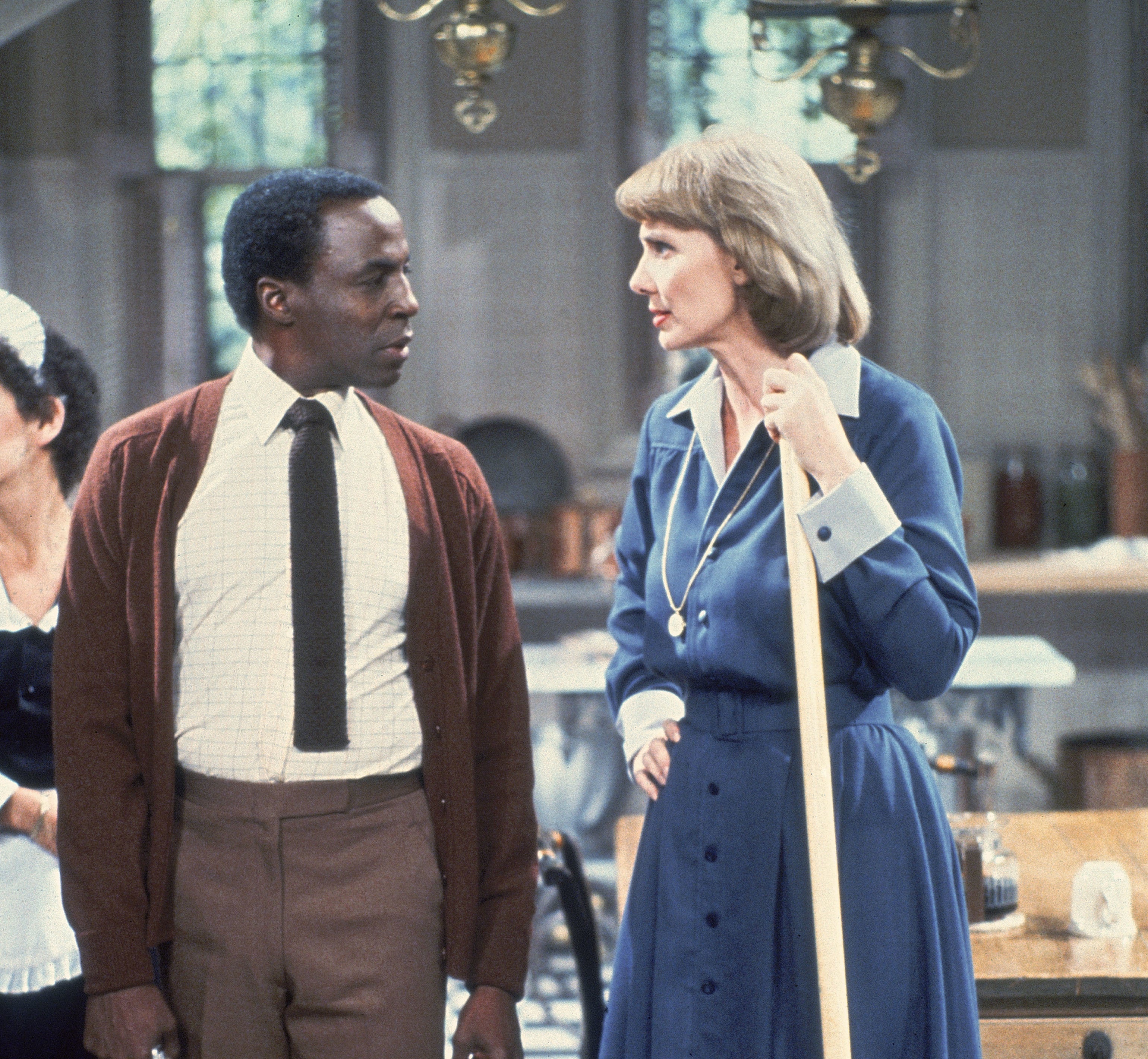 <strong>Robert Guillaume with his 'Benson' co-star, Inga Swenson</strong>