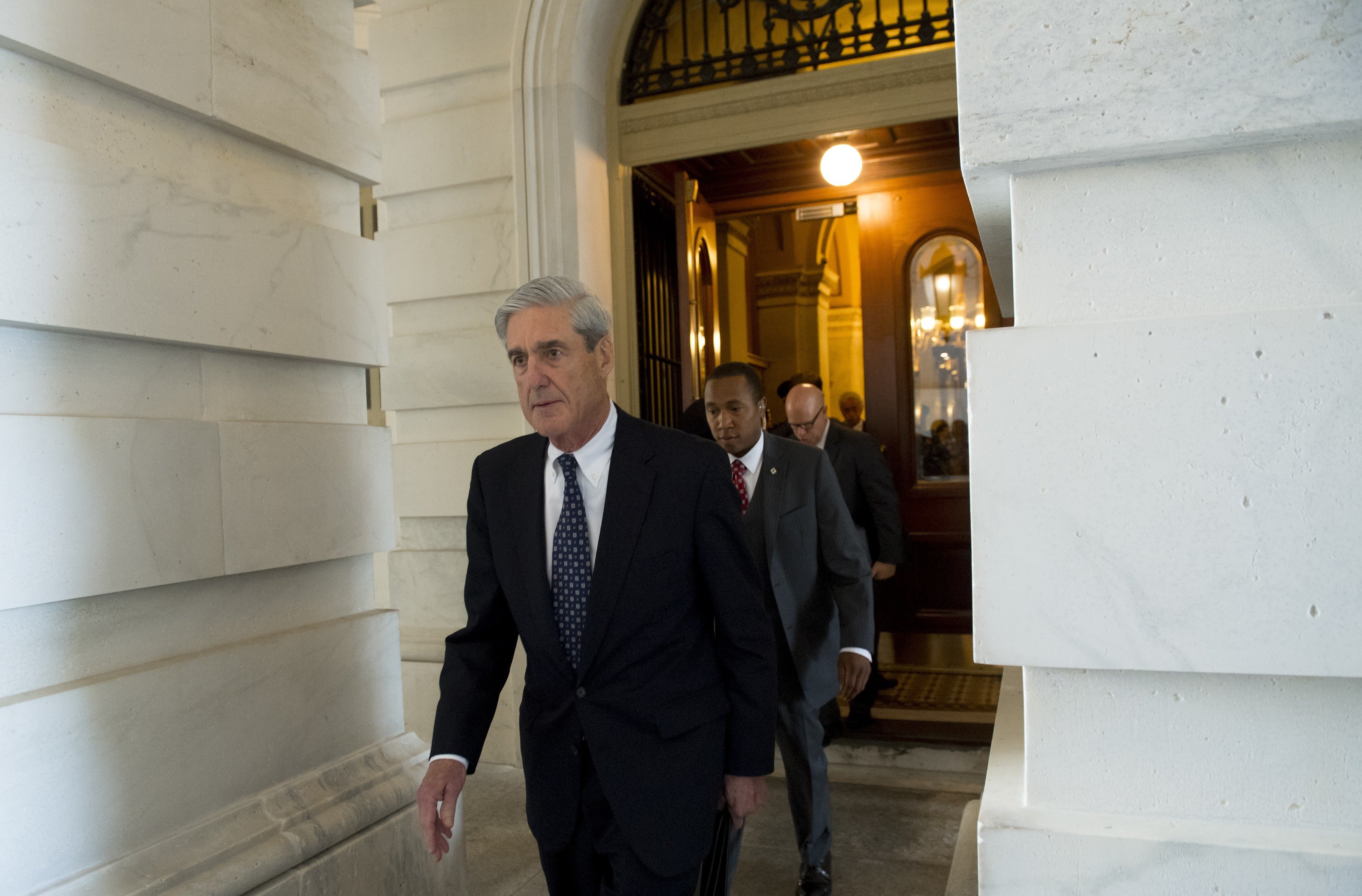 <strong>Mueller pictured at the Capitol back in June.</strong>