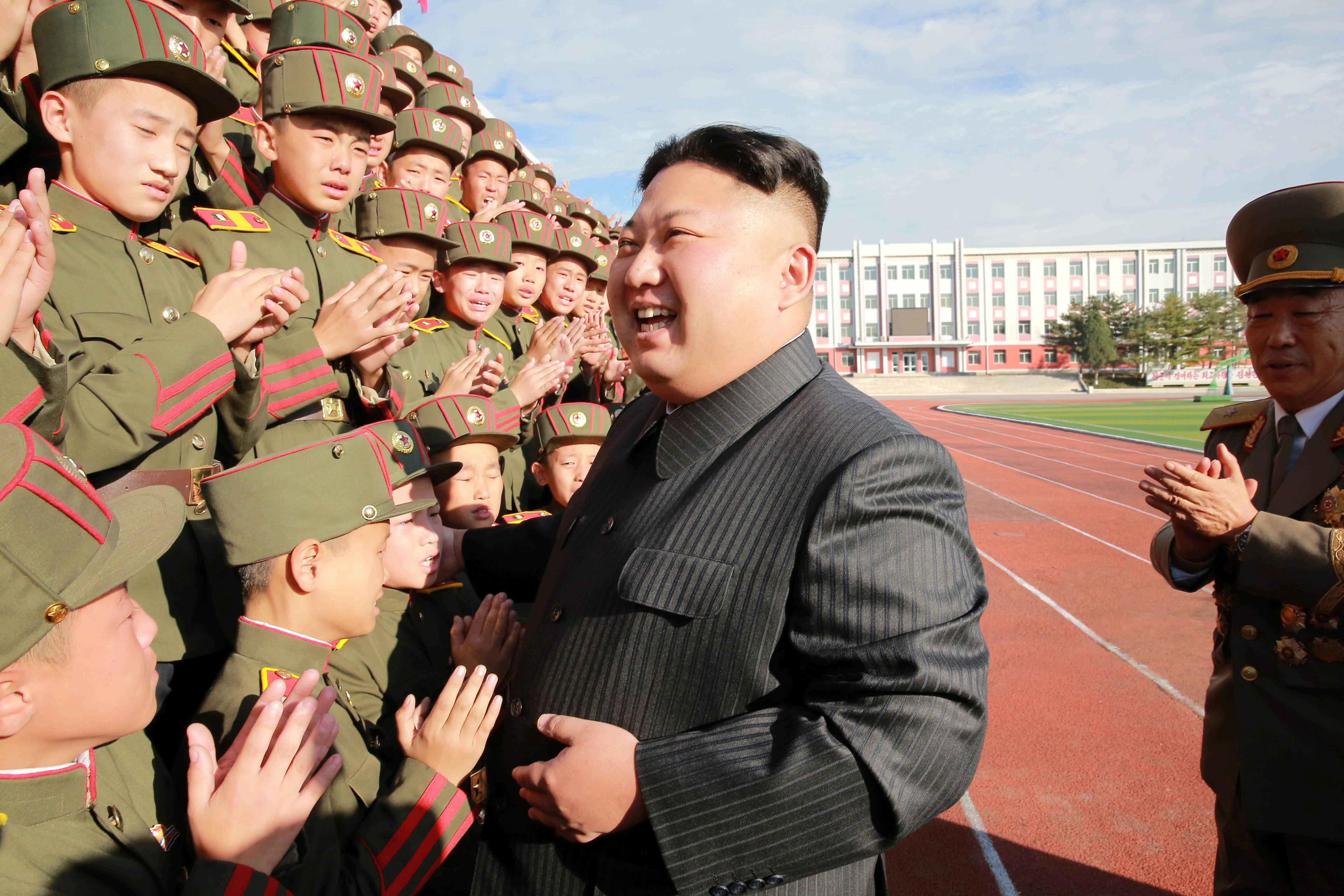 <strong>North Korea's leader Kim Jong Un.</strong>