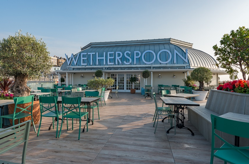 <strong>The Royal Victoria Pavilion turned into a Wetherspoons on Ramsgate’s waterfront.</strong>