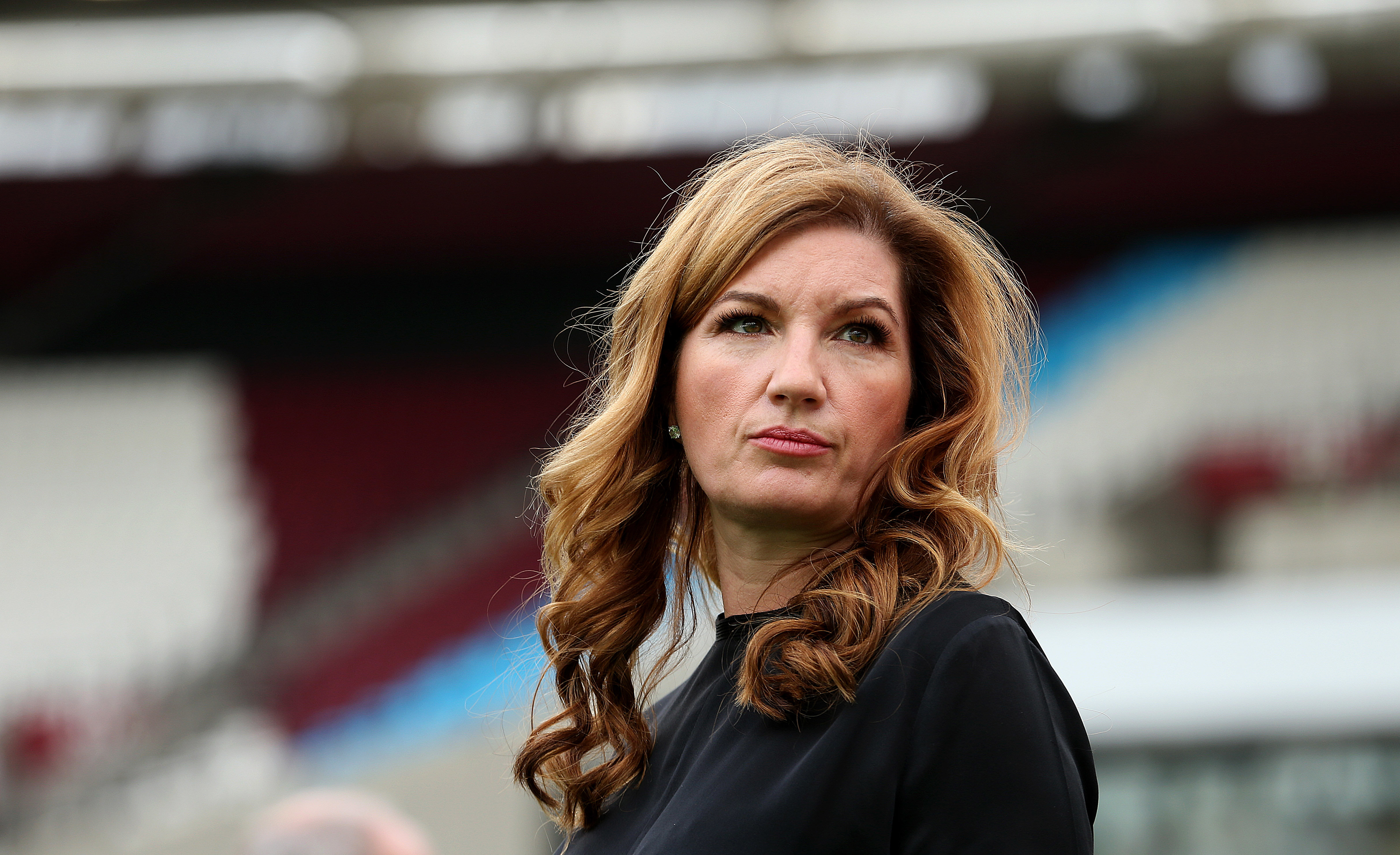 <strong>Karren at the Olympic Stadium&nbsp;</strong>