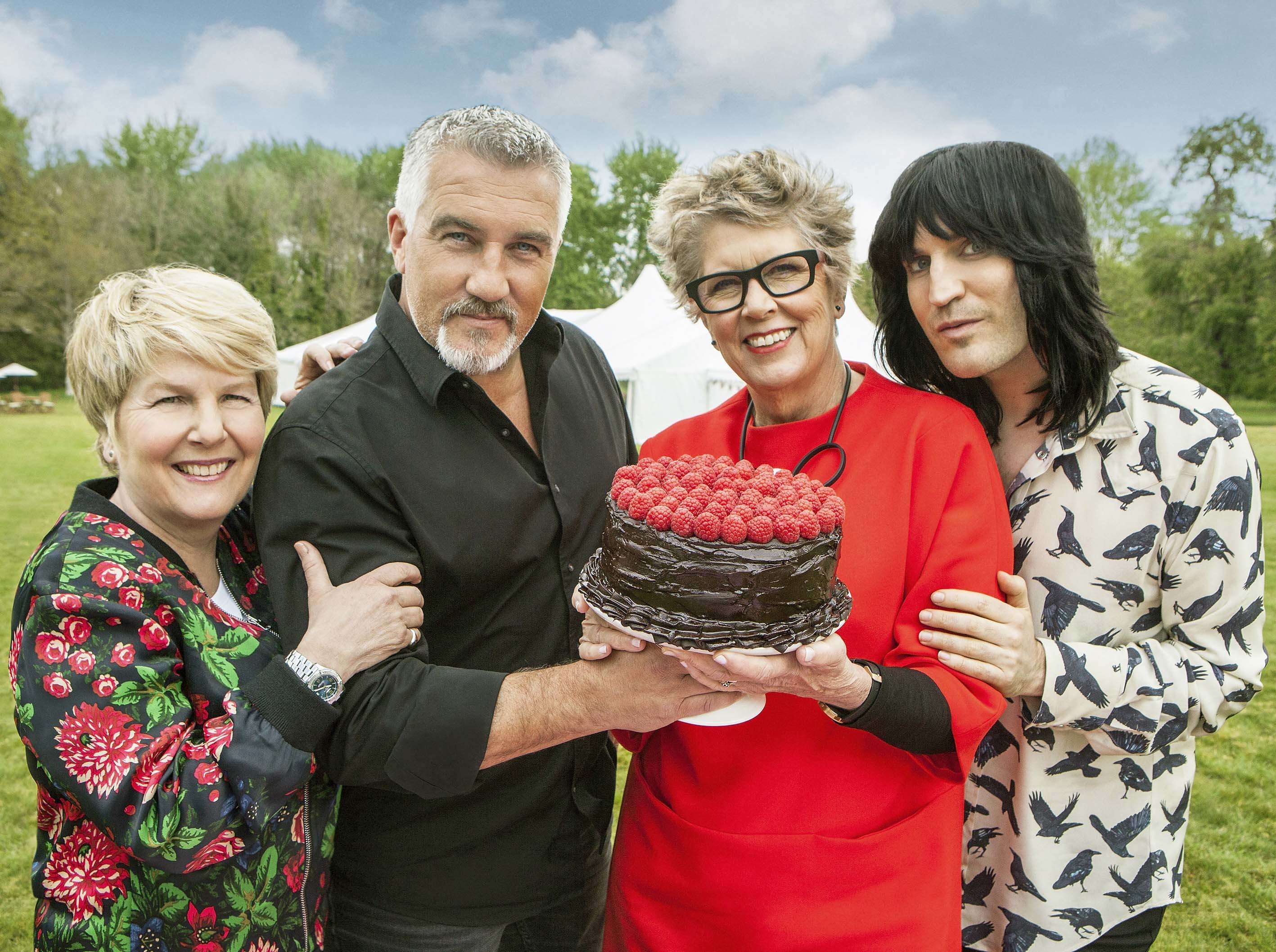<strong>Channel 4's 'Bake Off' team</strong>