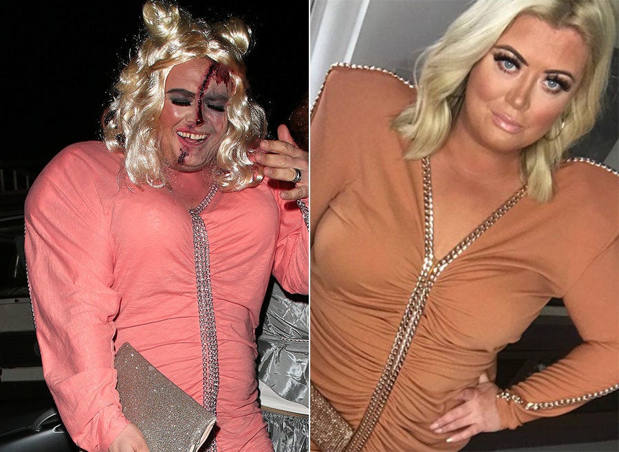 <strong>Alan Carr and Gemma Collins</strong>