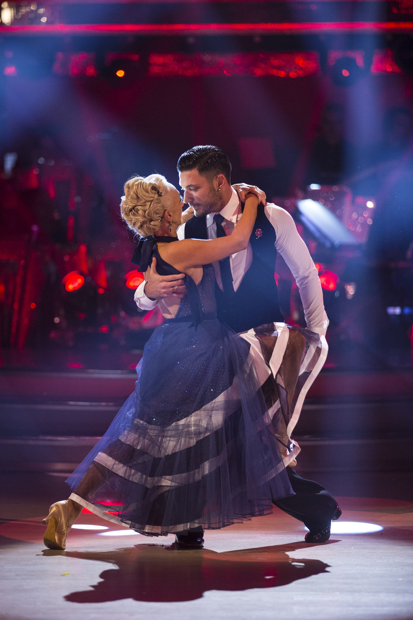 <strong>Debbie McGee and Giovanni Pernice</strong>
