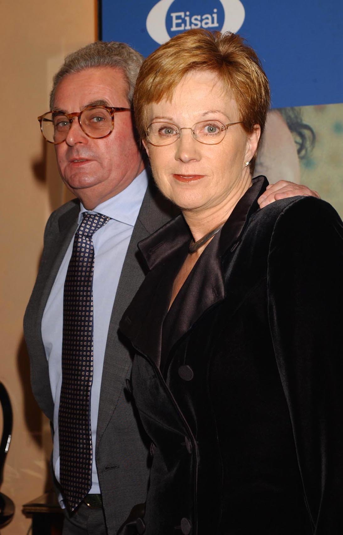Anne Robinson and her ex-husband John Penrose